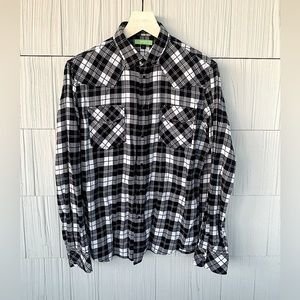 Diesel Mens Long Sleeve Button Up